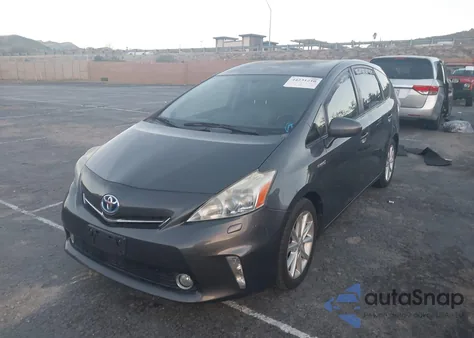 2013 Toyota Prius V Five from USA, damaged, VIN JTDZN3EU2D3266632